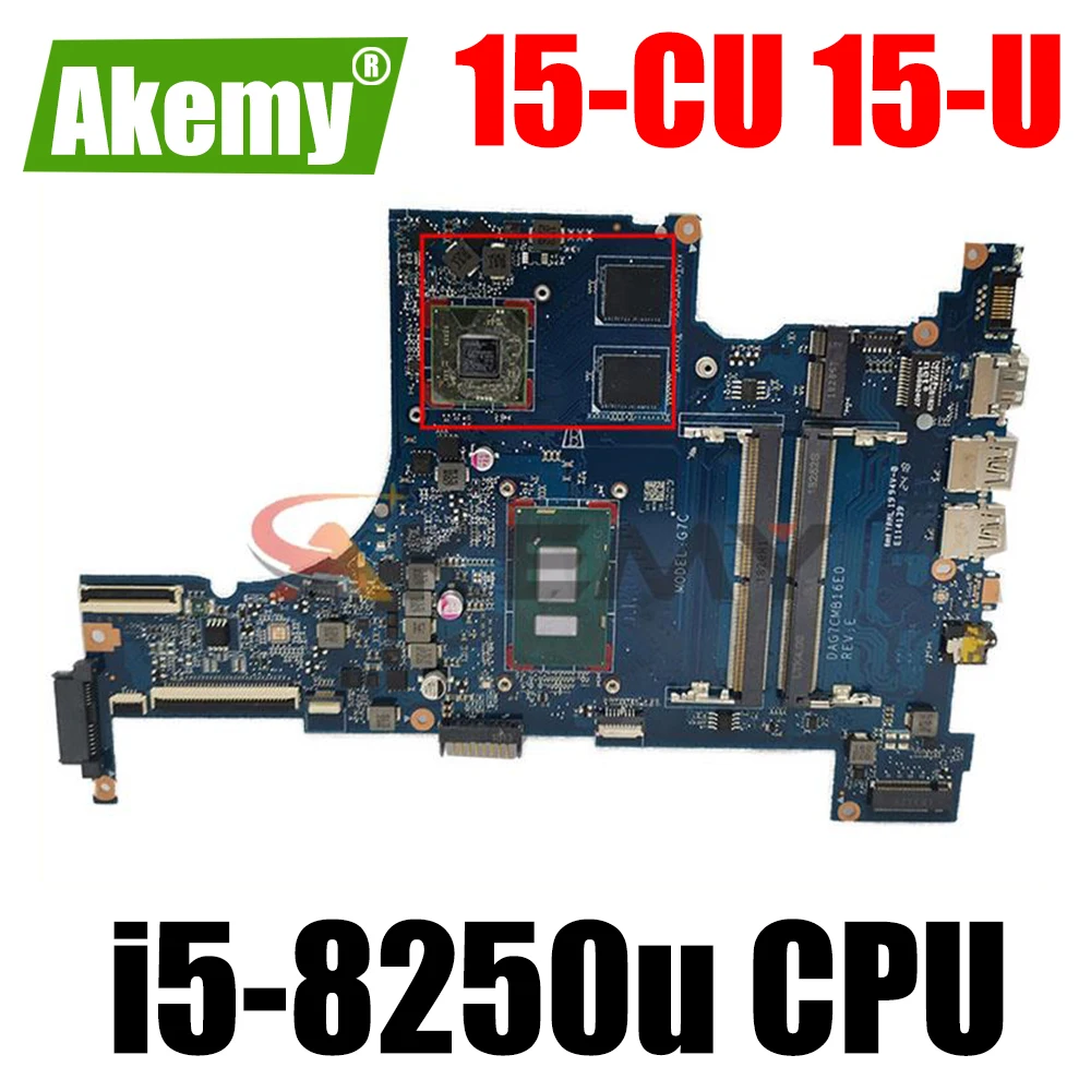

Материнская плата для ноутбука HP Pavilion 15-CU с процессором SR3LA i5-8250u