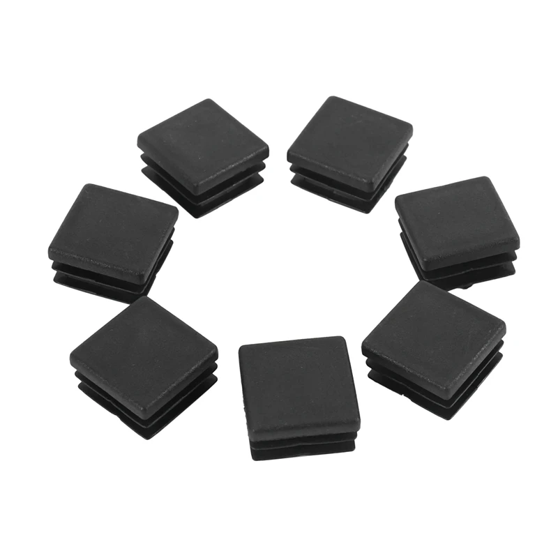 

Chair Leg Plastic Blanking End Cap Square Tube Insert Black 20Mmx20mm 200Pcs