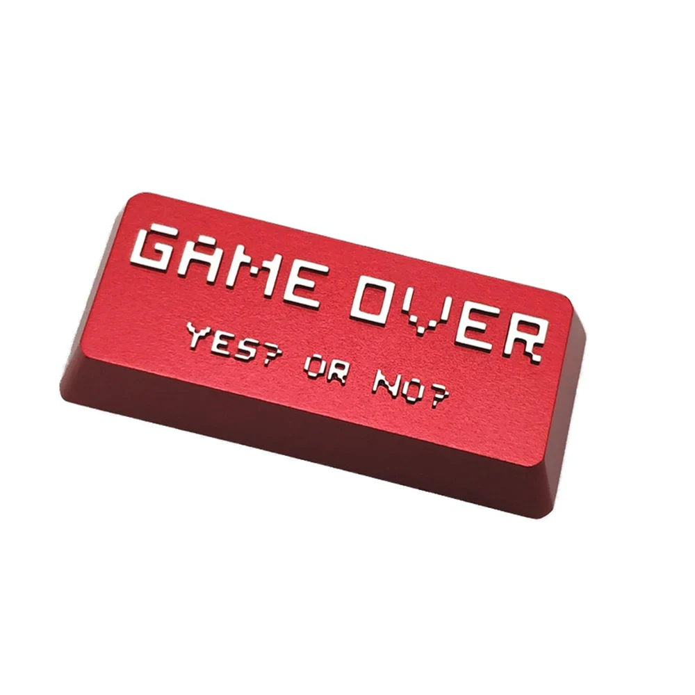 Механическая клавиатура Gameover OEM профиль алюминиевый сплав ввод клавиши крышки s