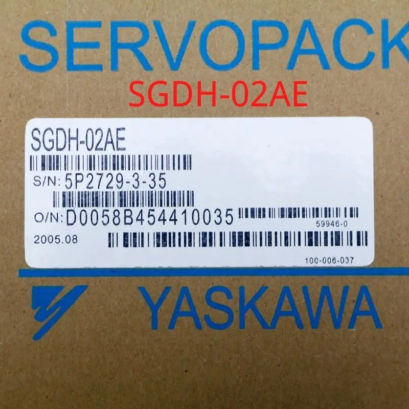 

Original New SGDH-02AE Yaskawa Servo Amplifier for CNC System Machinery
