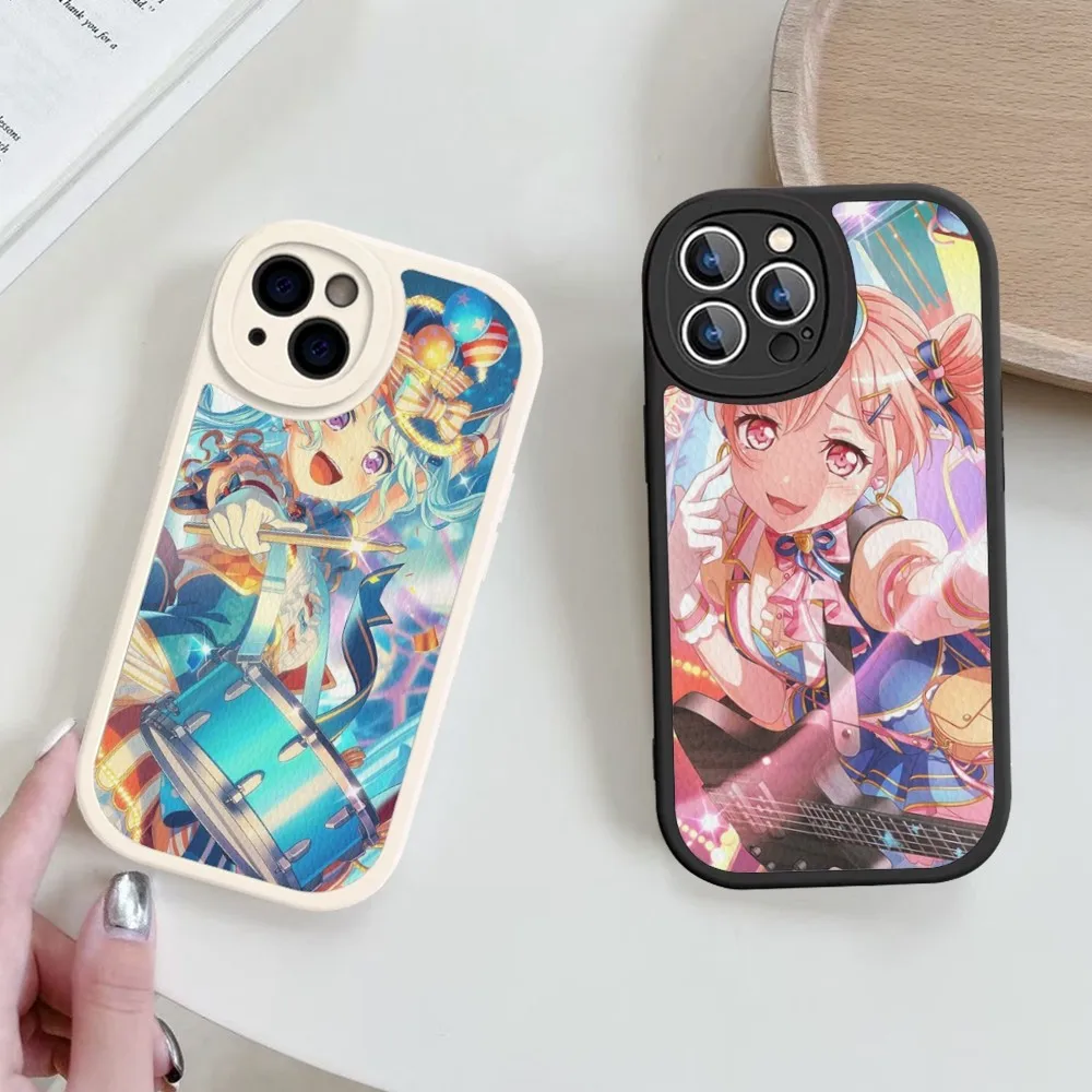 BanG Dream Phone Case Hard Leather For iPhone 16 15 14 13 12 Mini 11 Pro Max Xs X Xr 7 8 Plus Fundas