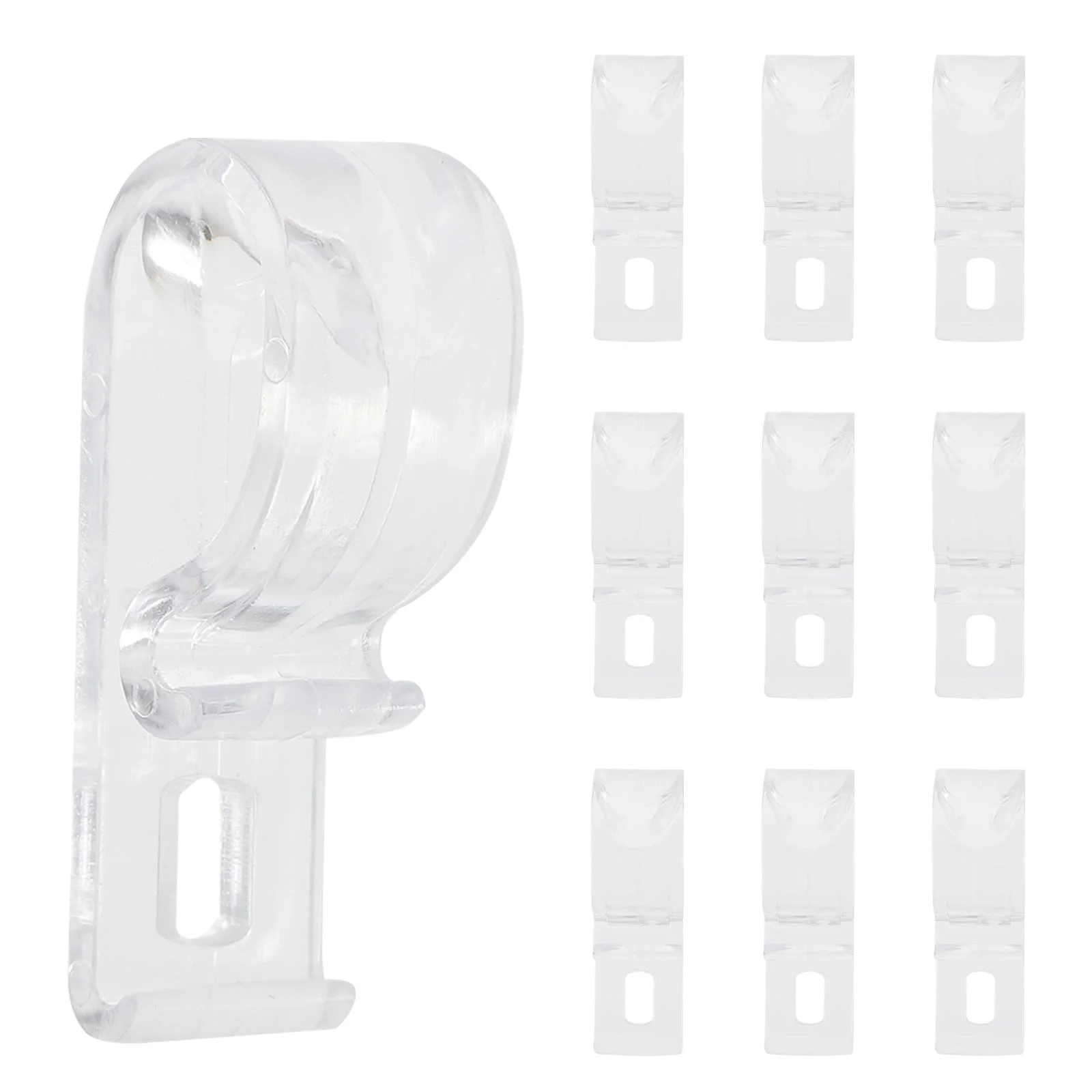 

10pcs Household Roller Blinds Hooks Roller Blinds Clips Beads Chain Blind Parts Blind Cord Safety Clip Blind Hooks