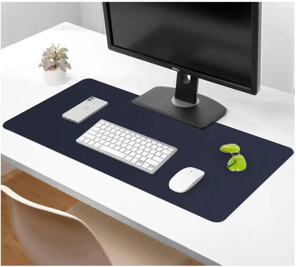 

Mouse Pad Portátil Minimalista M1 Couro Ecológico 70x30 Blue -