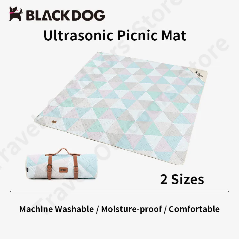 Naturehike-BLACKDOG Outdoor Park Picnic Mat 2 Sizes Ultralight Soft Moisture-Proof Beach Mat Machine Washable Family Travel