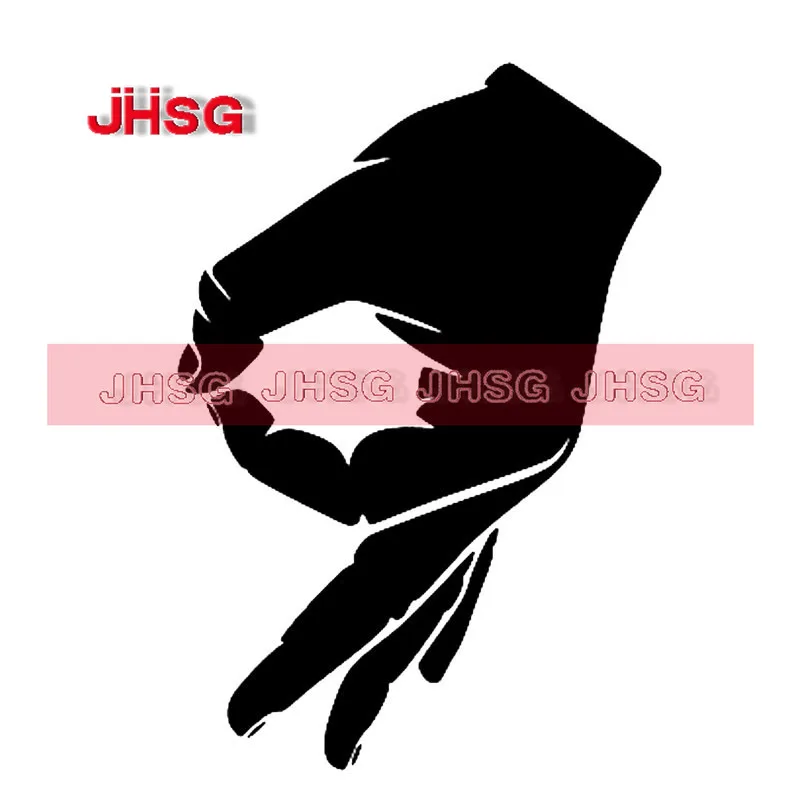 

HDL пользовательский автомобильный стикер Забавный ОК жест стикер мотоцикл стикер резьба