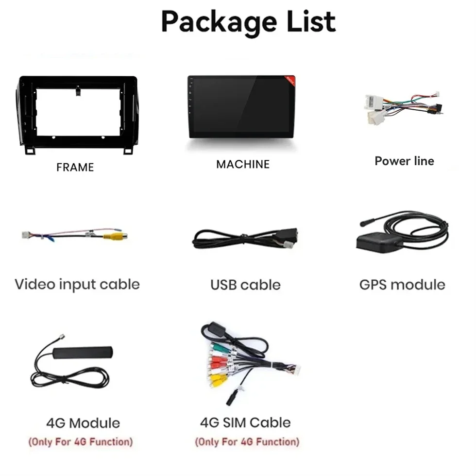 Android 14 для Toyota Tundra XK50 2007-2012 2013 Sequoia XK60 2008-2017 Автомобильный радиоприемник