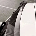 Подходит для детских крыш, универсальный задний спойлер для крыши, обрезанная полоса из АБС матового черного и гладкого черного цветов