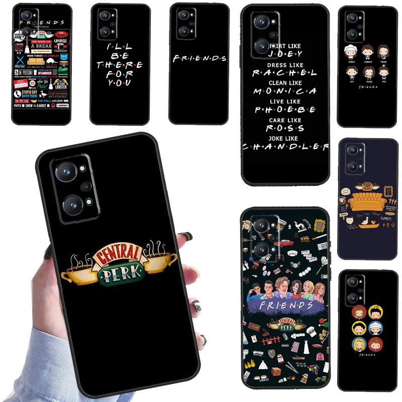 Центральный Perk Coffee friend how you doin чехол для Realme C3 C11 C15 C21 GT Master GT Neo2 8 Pro 8i OnePlus 9 Pro 8T 9R Nord2 чехол