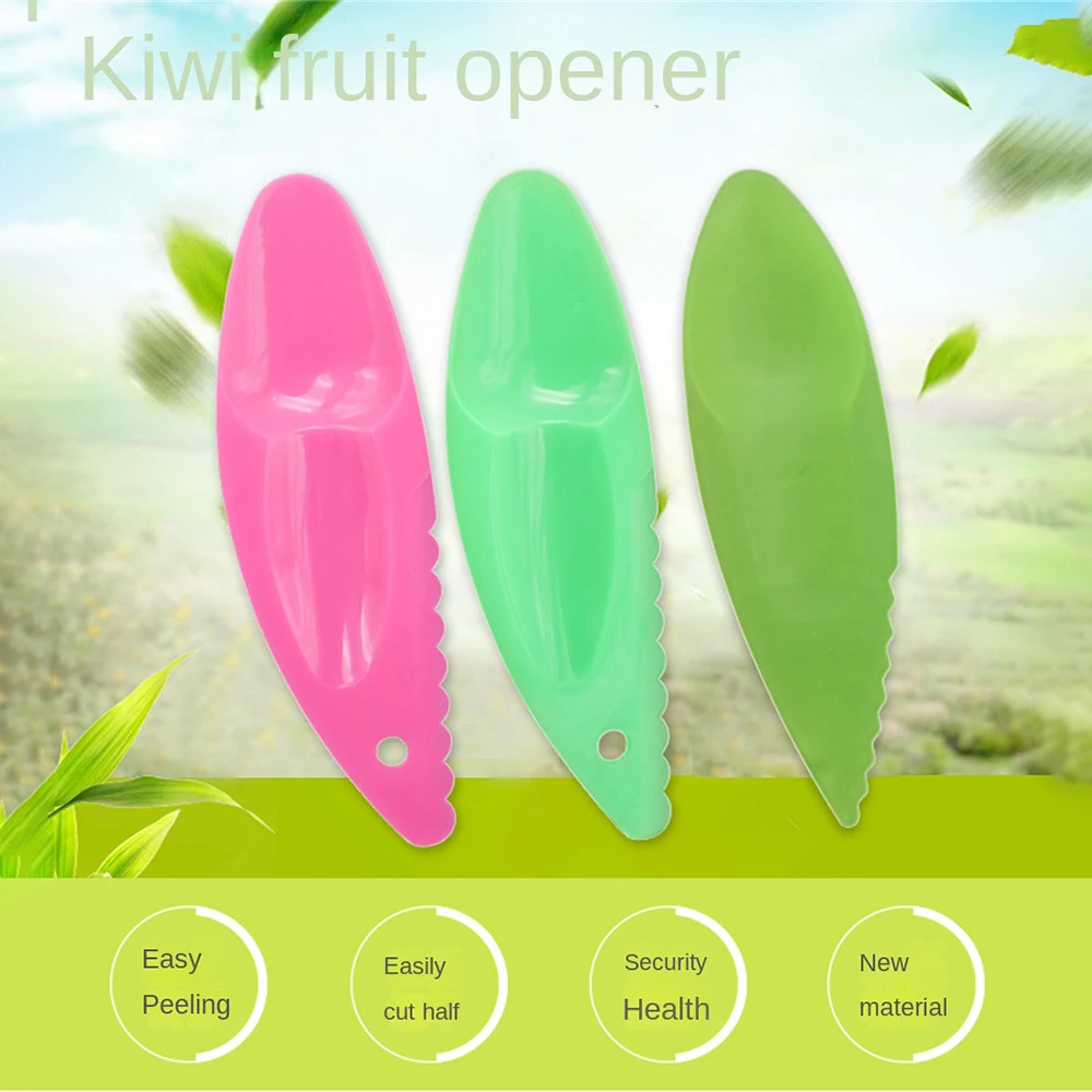 

Пищевые материалы, зубчатые лезвия, универсальное пилинг и скопление, долговечная безопасная для окружающей среды ложка для резки киви