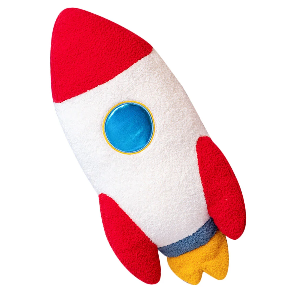 

Plush Rocket Plaything Toy Baby Decorate Pp Cotton Hugging Pillow Stuffed Dogs Kids