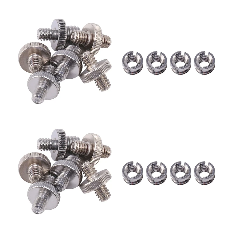 

20 Pcs 1/4 Inch And 3/8 Inch Camera Screw Adapter Converter Threaded Mount Set