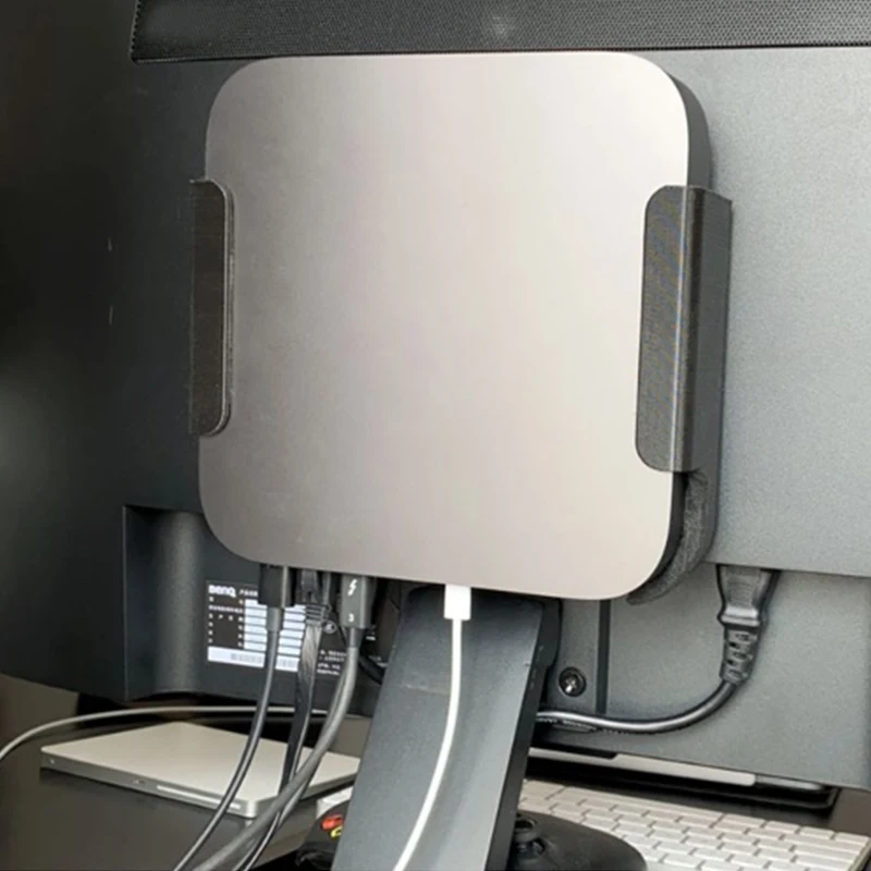 Крепление на стену для компьютера Apple Mac Mini 2012-2020, аксессуары для десктопа, стойка для хранения, экономящая пространство.