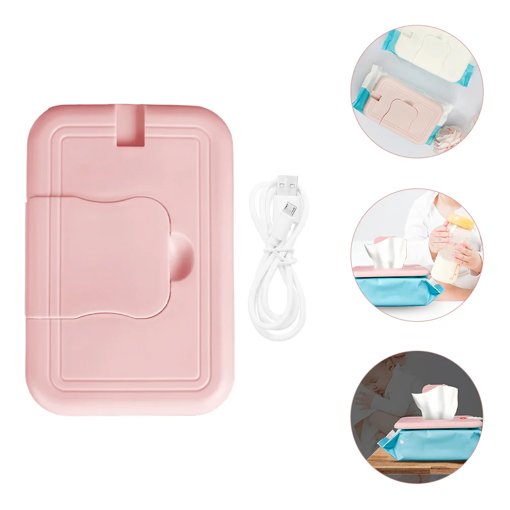 

Baby Tissue Wipe Warmer Wet Infant Diapers Heater Dispenser Abs Travel Portable Heaters