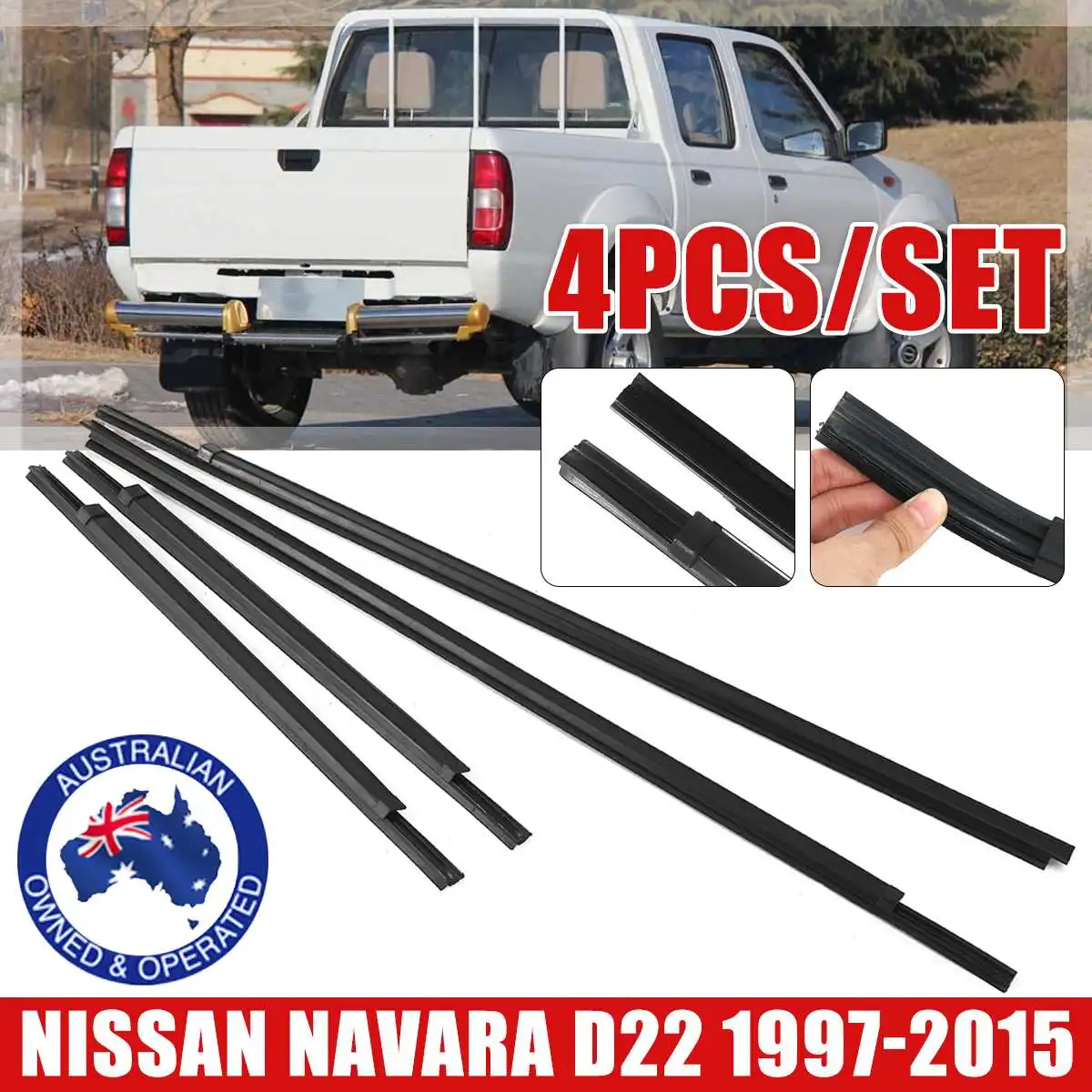 

4 шт., наружная лента для Nissan Navara D22 1997-2015