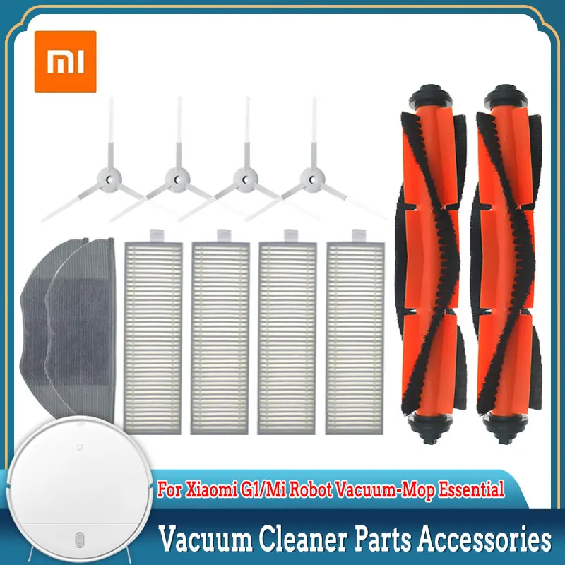 Best Robô aspirador de pó acessórios para xiaomi g1 mijia hepa filtro principal lado escova mop panos mi robô vácuo mop peças de reposição