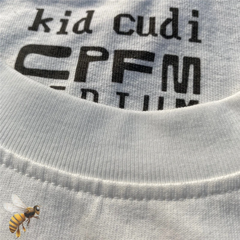 Мужская/Женская хлопковая футболка высокого качества CPFM X Kid Cudi