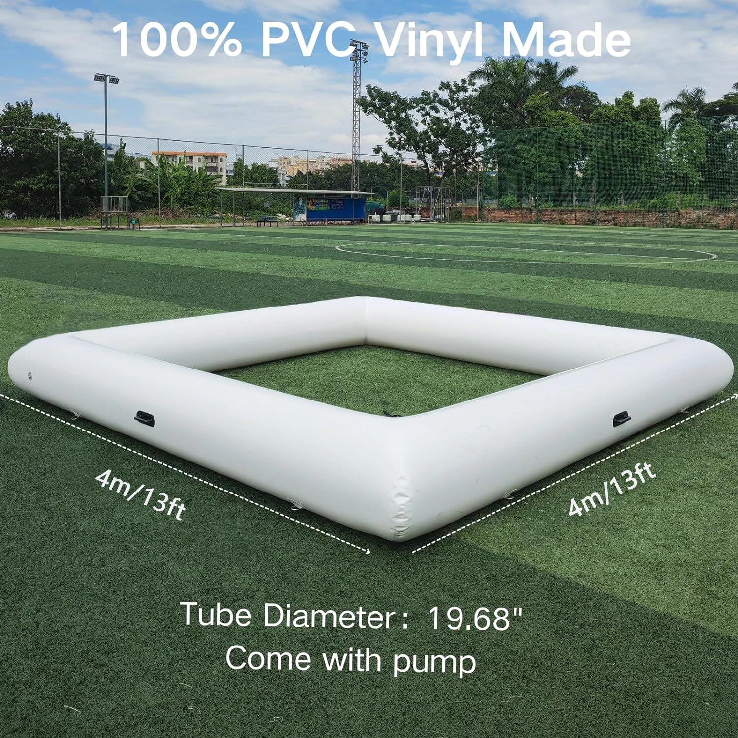 13x13 футов бампер автомобиль гоночный трек надувной Didi автомобили игрушечные