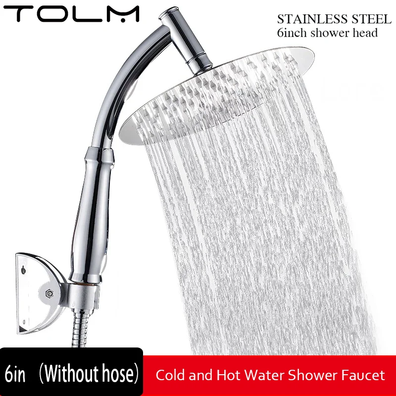 

TOL M 6-дюймовый хромированный ручной душ