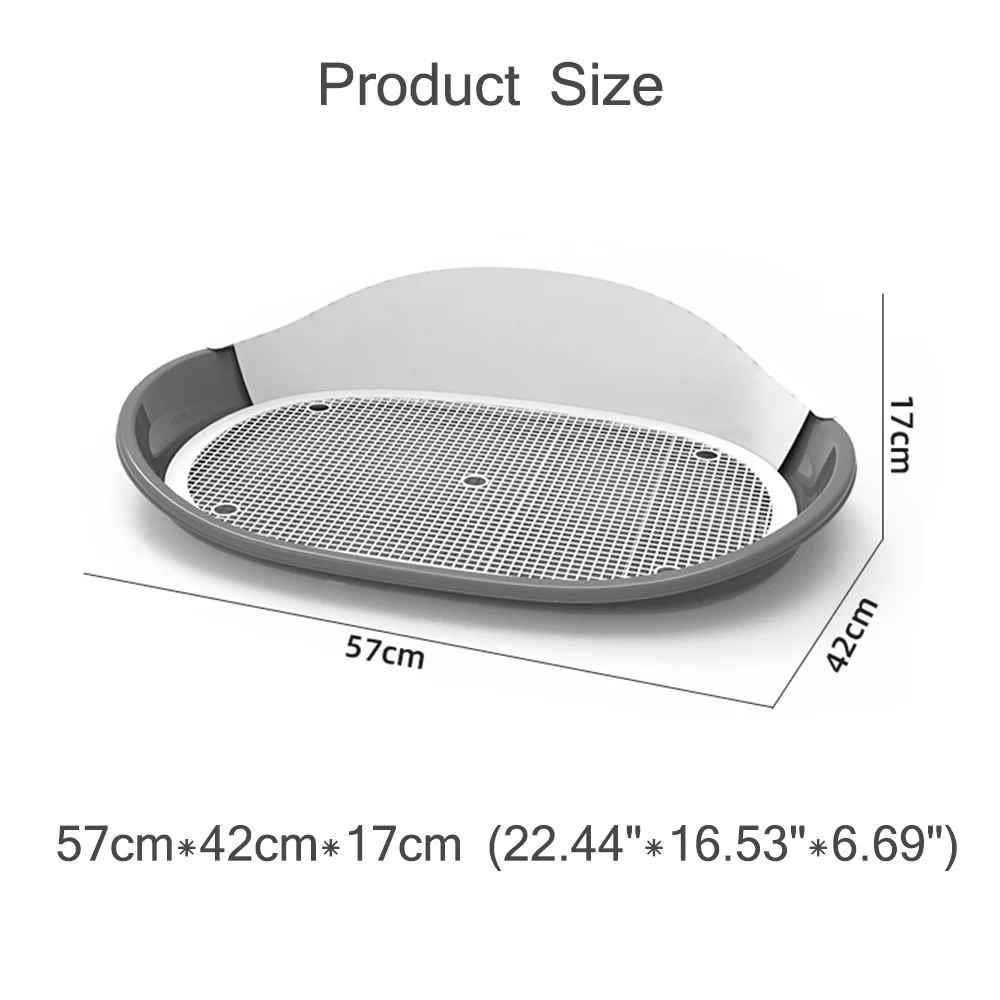 Портативный туалет для собак и кошек поднос туалета подходит дрессировки