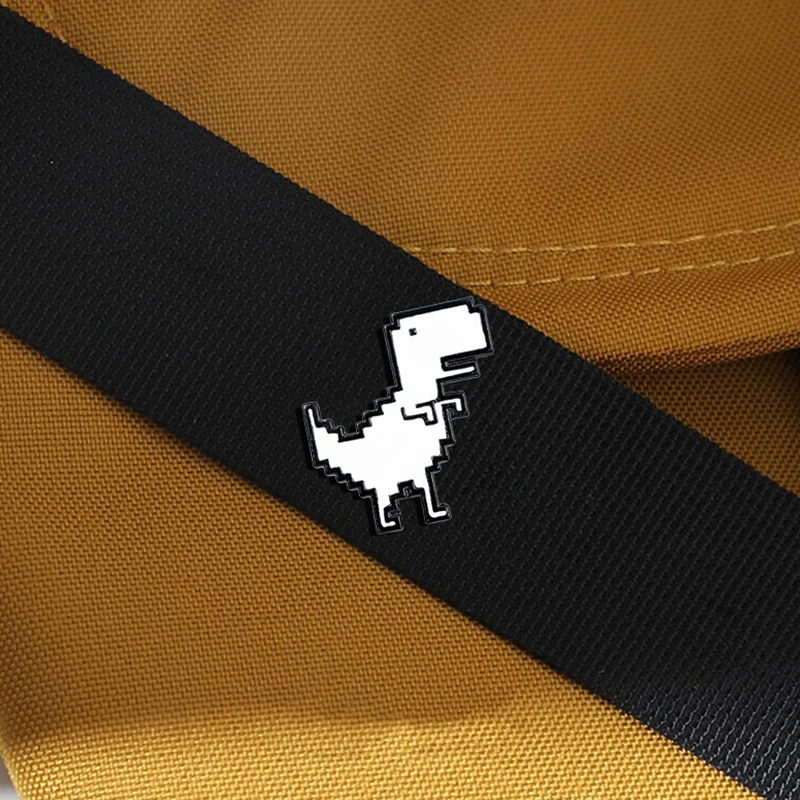 Мультяшный пиксель ветер сплав искусственный Симпатичный Динозавр стильная