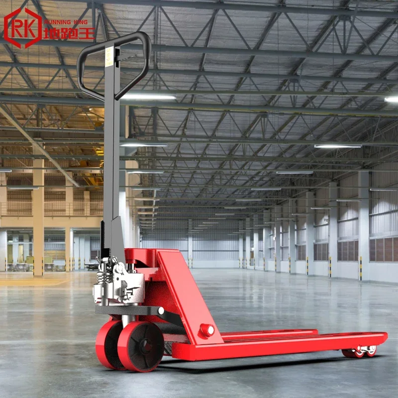 Ручной ручной поддоносной тележки 3-тонный гидравлический полуэлектрический