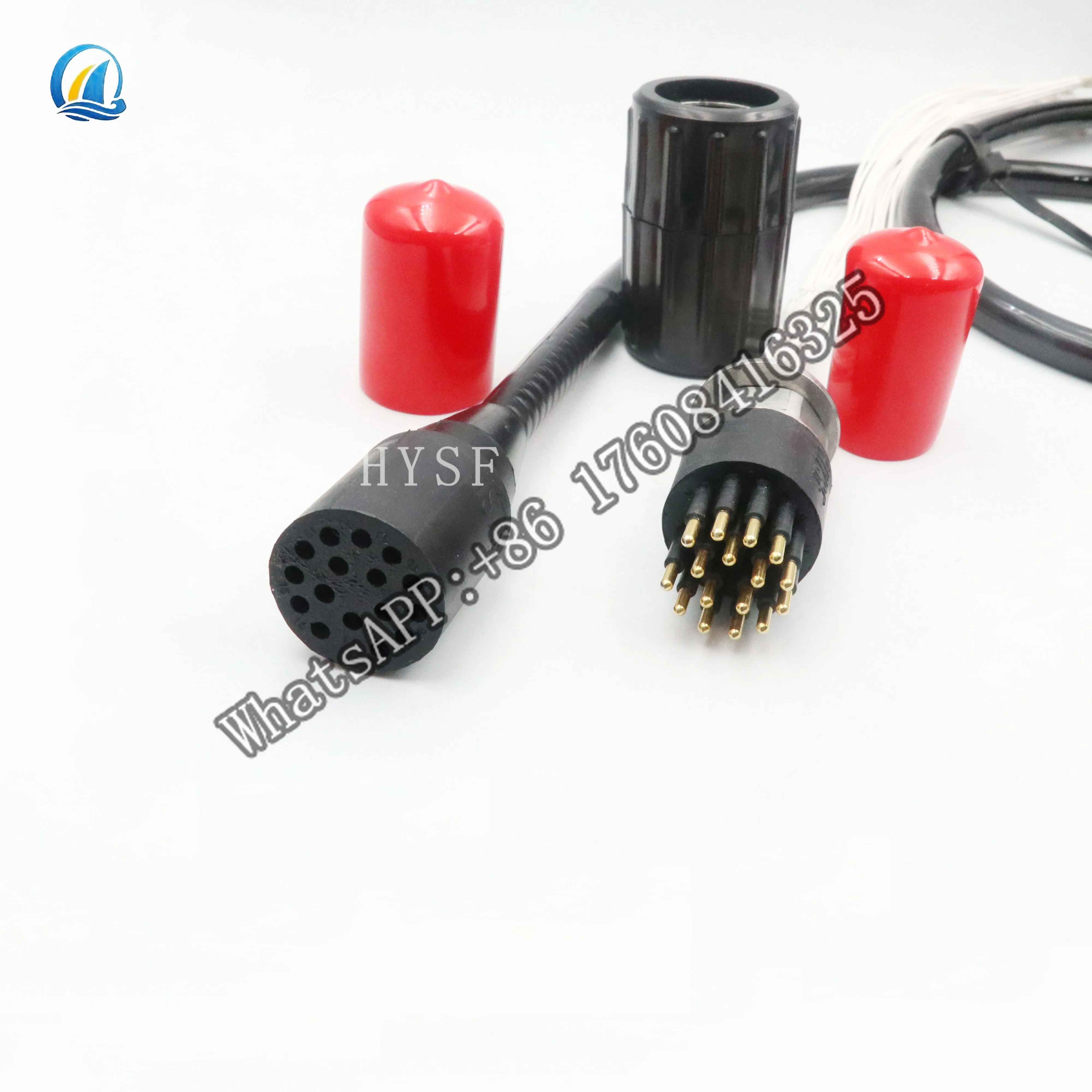 

(ex-stock) MCBH12M&MCIL12F pin Subconn male / female subsea waterproof electrical connector
