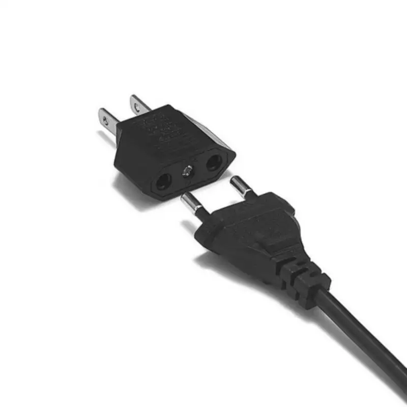 EU Euro Europe to US USA адаптер питания