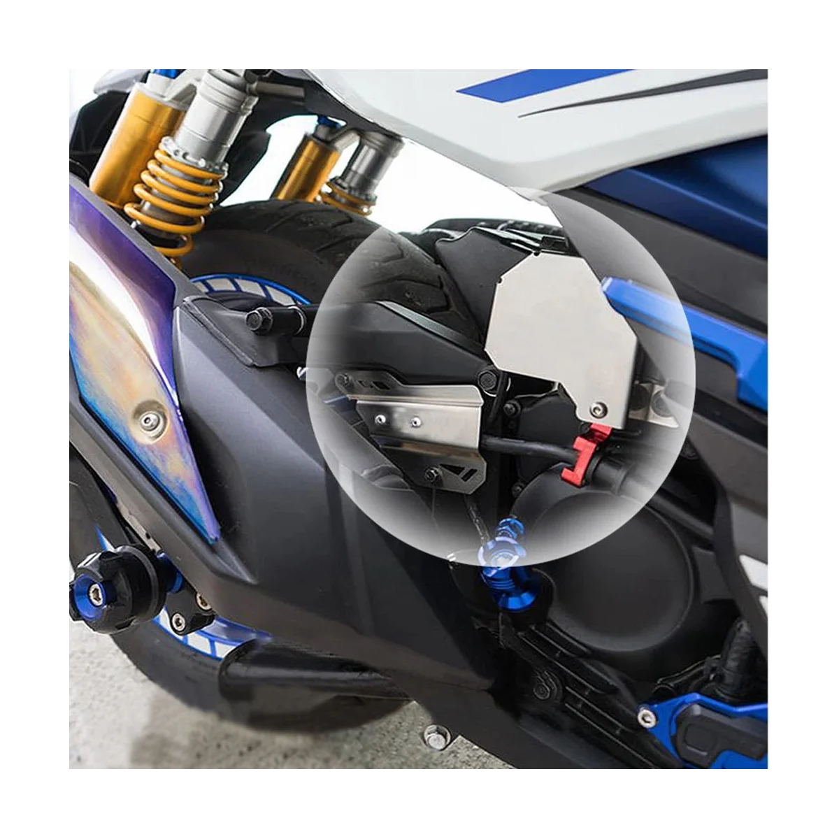 Аксессуары для Honda Forza 350 Forza350 защитная крышка заднего тормозного насоса