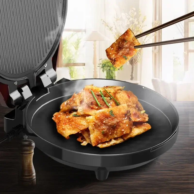 household electric baking pan jinao pancake double-sided automatic multi-function gear to increase and deepen the barbecue