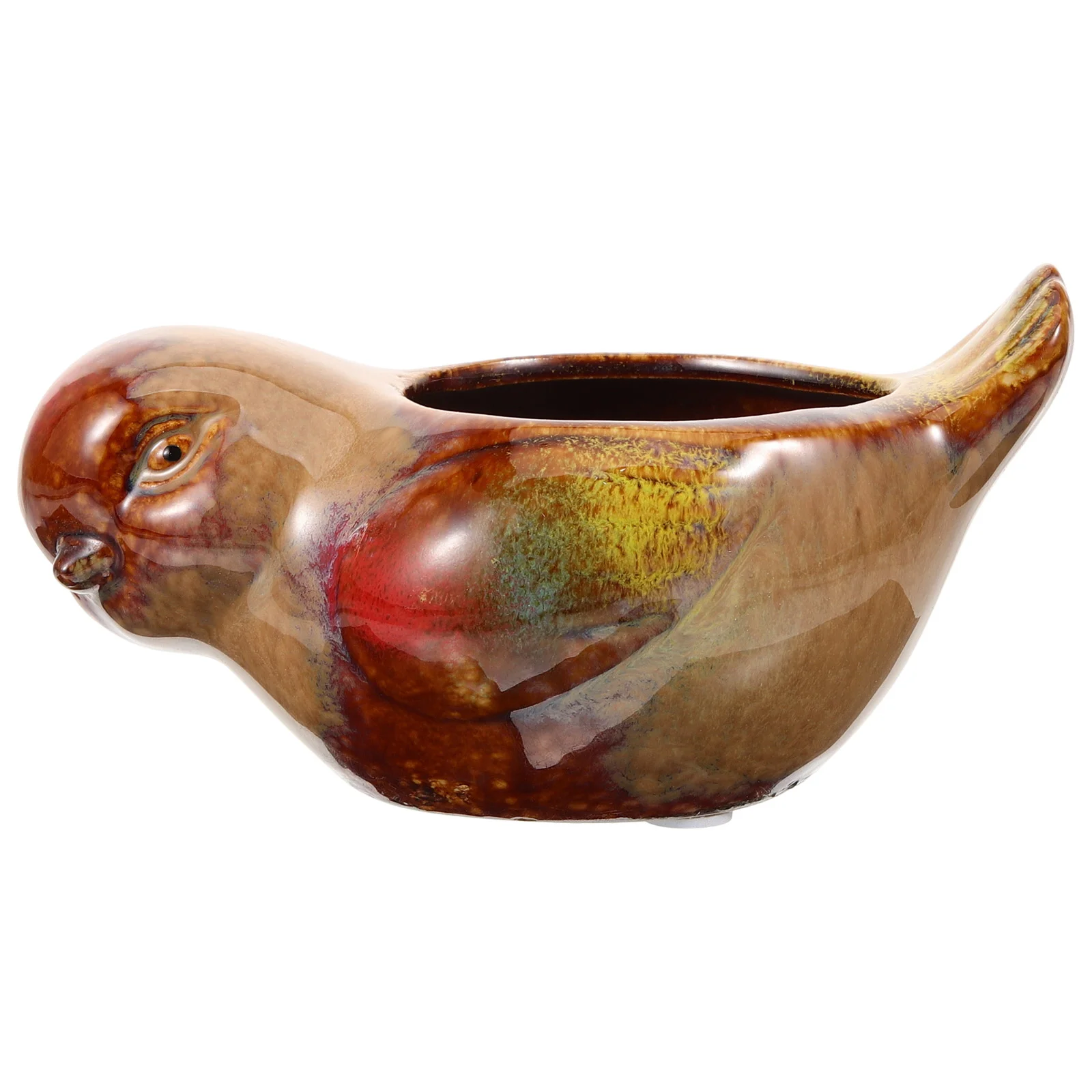 

Ceramic Flowerpot Pots Indoor Plants Balcony Railing Decorate Succulent Outdoor Planter Ceramics Bowl
