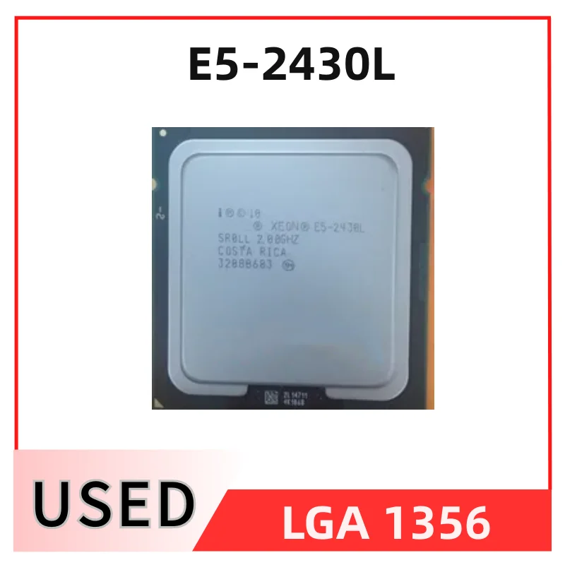 Xeon E5-2430L E5 2430L 2,0 ГГц шестиядерный двенадцатипоточный процессор 15M 60W LGA 1356