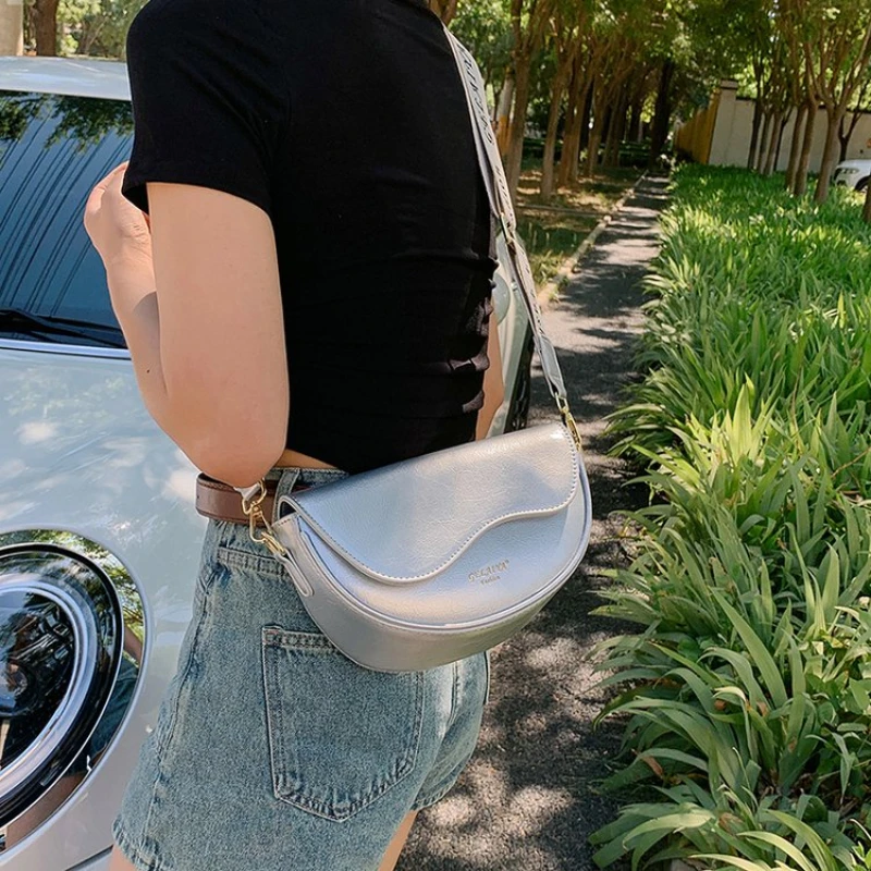 

2023 Summer High Quality PU Women's Bag Hot Selling New Elegant Versatile Crossbody Bag Fashion Casual Shoulder Bag TrendHandbag