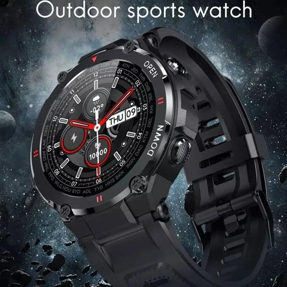 

Часы спортивные с поддержкой Bluetooth, звонков, 2023, новый будильник с музыкальным управлением, часы-напоминания для телефона Android X1a3