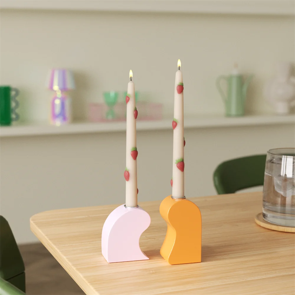 Форма для свечи в виде клубники сделай сам конусная свеча инструменты ручной