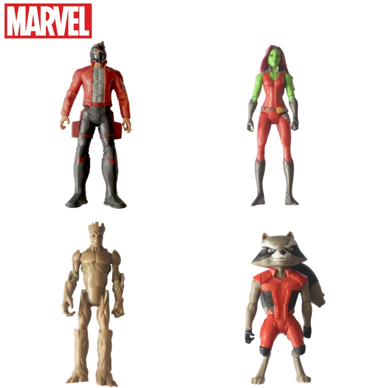 

Hasbro Marvel Avengers Alliance Guardians of the Galaxy Star Lord Gamora Rocket Raccoon Groot Movie peripheral character models