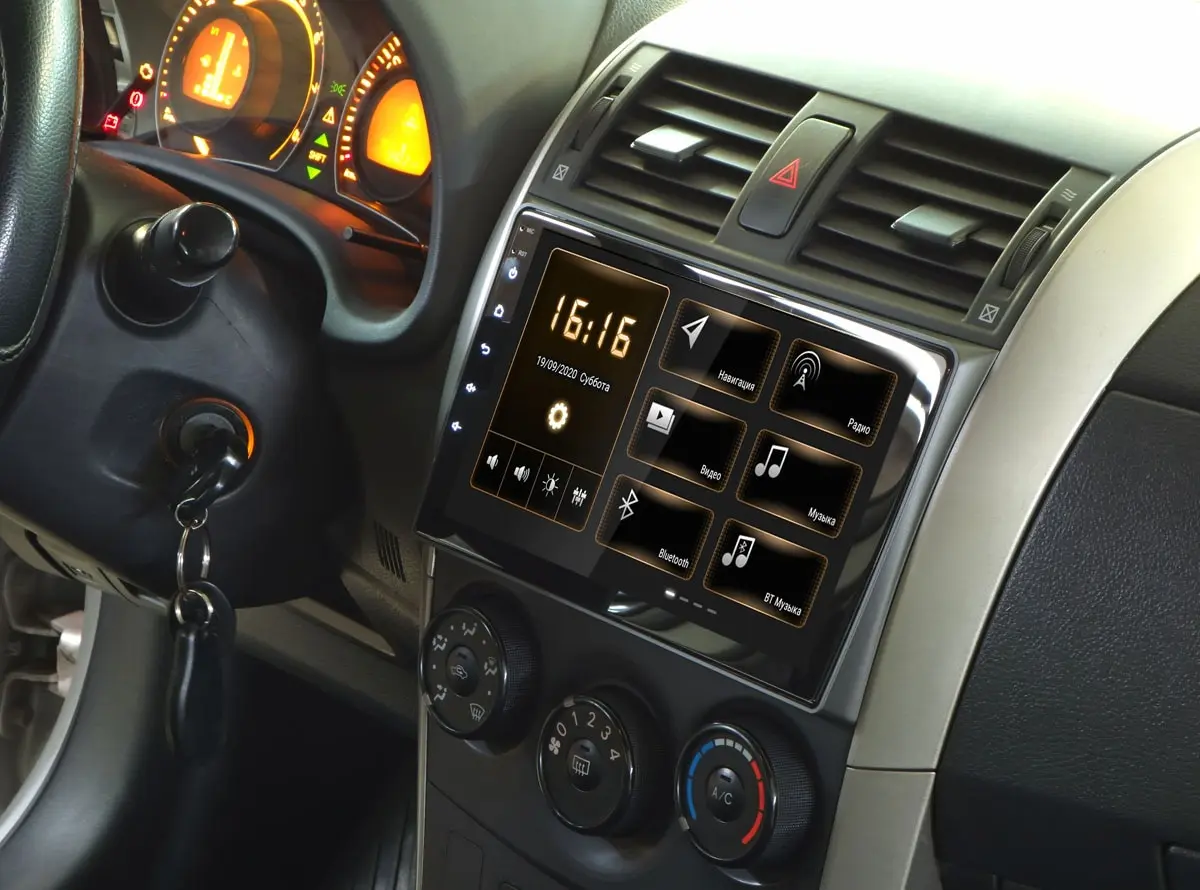 Переходная рамка TOYOTA Corolla 2007-2012 (тип2) 9&quot (Incar RTY-FC542) |