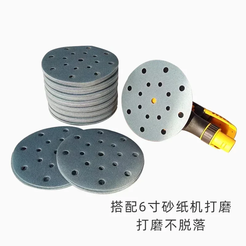 ATPRO для FESTOOL сухая шлифовальная бумага гранат наждачная бумага 6 дюймов 17 отверстий P80-400 дисковая шлифовальная машина абразивная