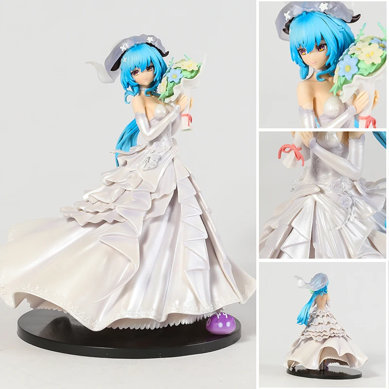 

Genshin Impact Ganyu Wedding Dress Ver PVC Figure Doll Desktop Model Toy Decoration Collection Gift