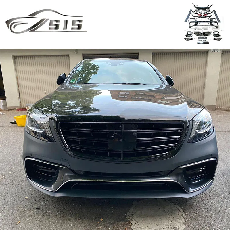 S-klase W222 S63 Bady Kit материал для прокладки 2014-2018 набор тела Alt Bis Neu Facelift Frony stohu stange Seitens Ch