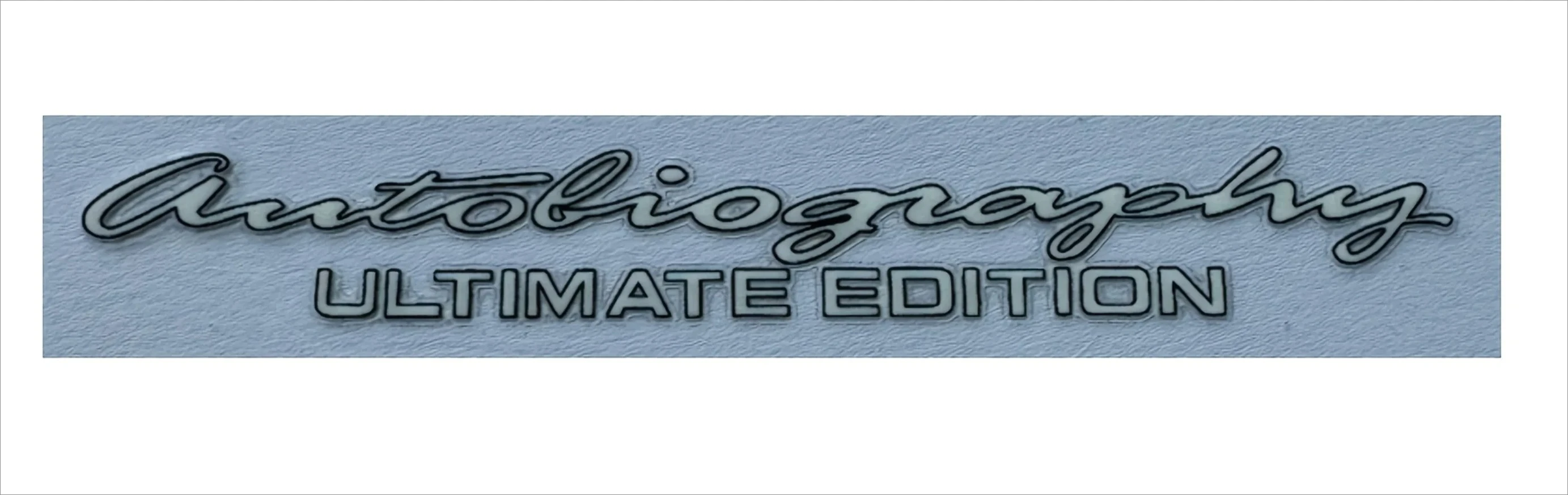 

Автобиография ULTIMATE EDITION, наклейка на дверную ручку автомобиля для Range Rover SUV, внешняя наклейка