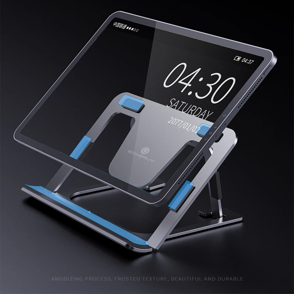 

Tablet Stand Adjustable Folding Holder For iPad Pro Air Mini 12.9 11 10.2 10.9 10.5 Xiaomi Mi Pad 4 Samsung Support Accessories