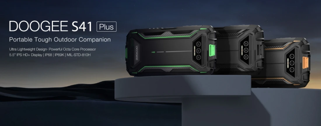 Смартфон DOOGEE S41 PLUS ЦП T606 120 Гц 5 дюйма 4G 4 + 128 ГБ