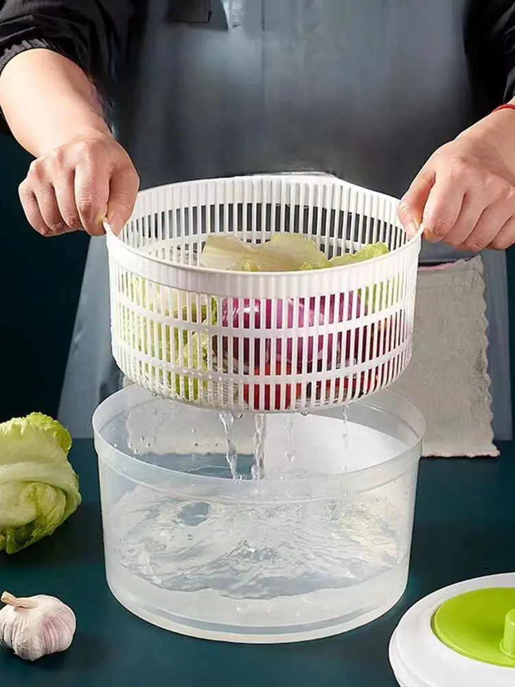 Nouveau modèle de sèche-salade, séchoir à fruits et légumes, sain et  hygiénique, festin au goût pour salades déshydratées, 2021