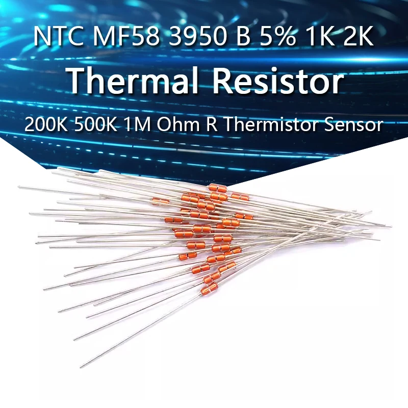 

Терморезисторы NTC MF58 3950 B 5% AEVYVKV 20 шт.