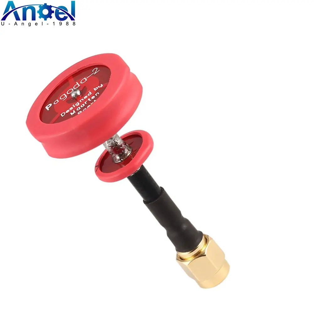 

Pagoda 5.8G 5dBi 50W Omnidirectional Omni FPV Flat Panel Pagoda Antenna RHCP SMA/RP-SMA 80mm