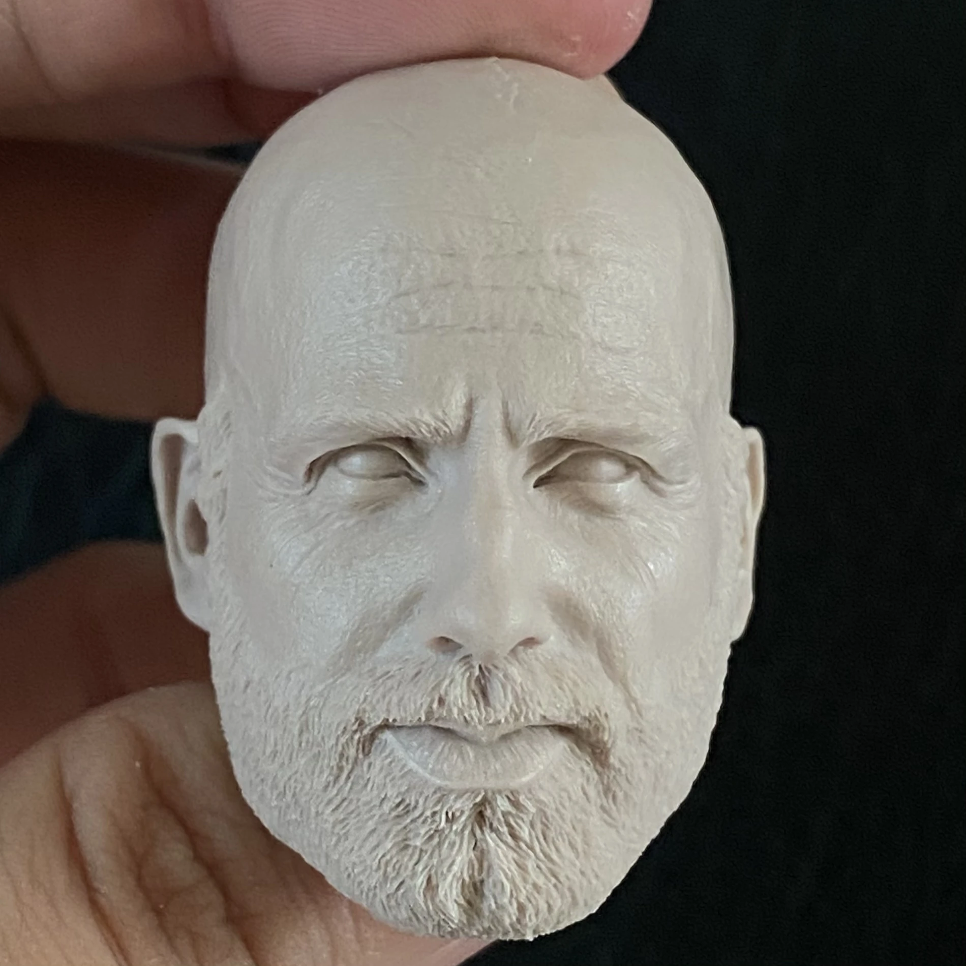 1:6 Литые полимерные Фигурки пазл Набор фигурок голова (Мина Рик) Неокрашенная