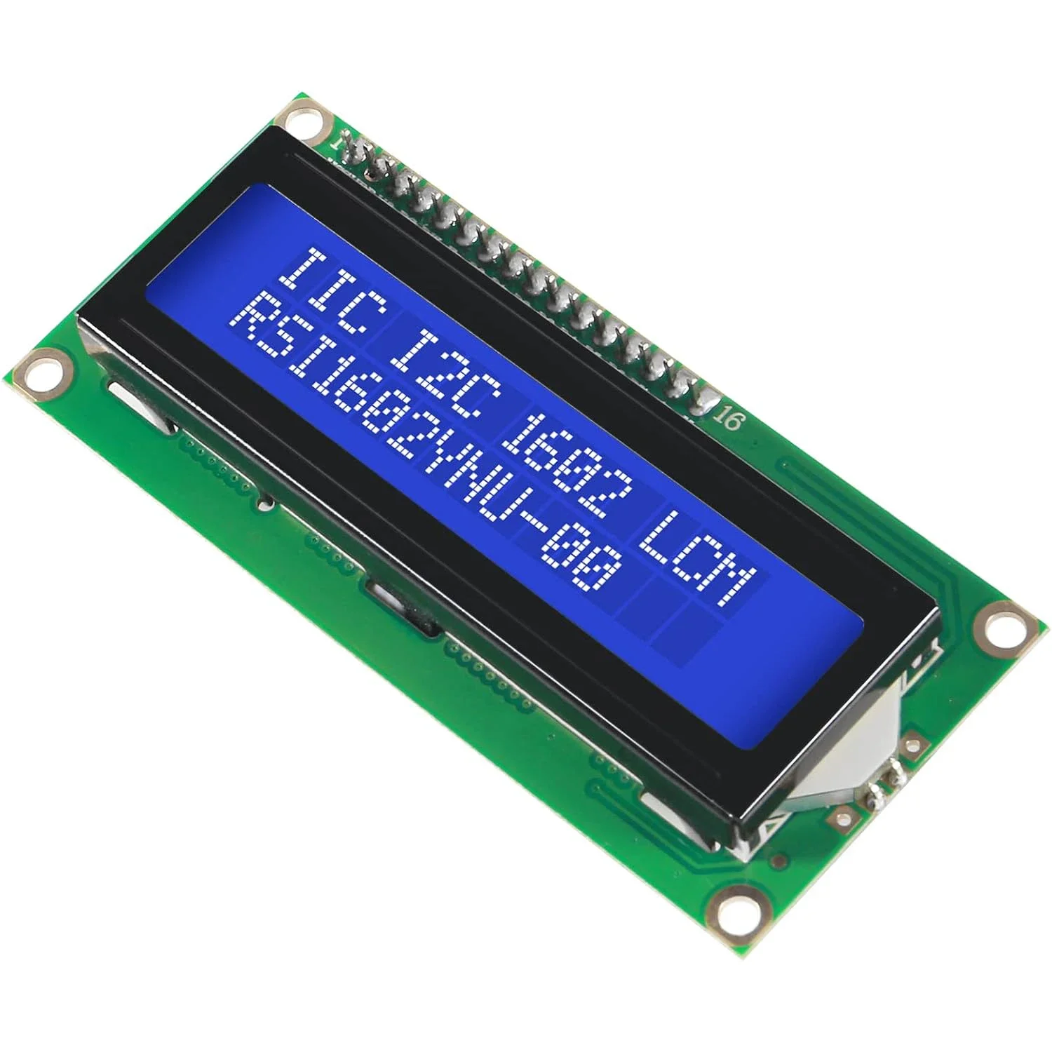 Экран LCD1602 с подсветкой плата модуля ЖК-дисплея 2 x 16 символов 1602 5 В для Ar-duino Duemilanove