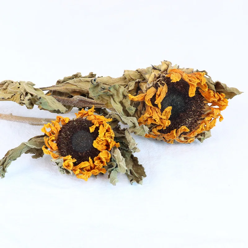 

Dried flower bouquet ins, sunflowers, real flowers, literary and artistic countryside, Nordic style decoration, home and
