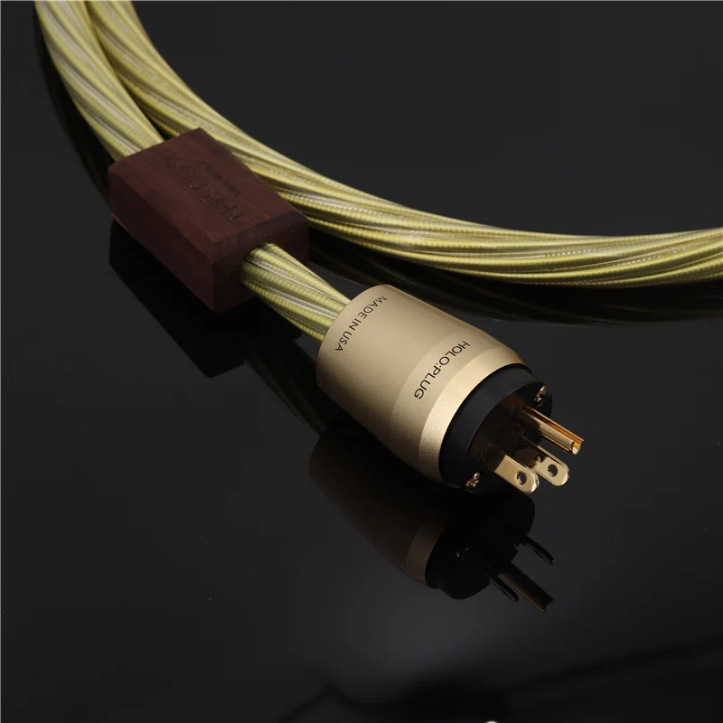 Золотистый Hi-Fi шнур питания Nordost Odin