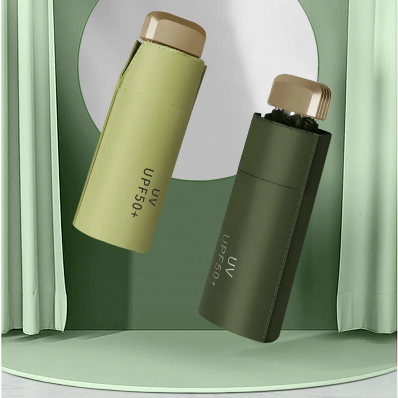 

Mini Pocket Phone Size Women's Umbrella Male Man Ultralight Rain Sun Umbrella Girls Anti UV Portable Folding Umbrella Parasol